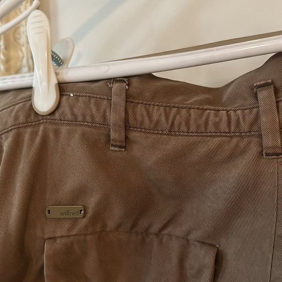 WILFRED | Aritzia Allant Lyocell Silky Trousers Paper Bag Waist & Draw String - Picture 8 of 13